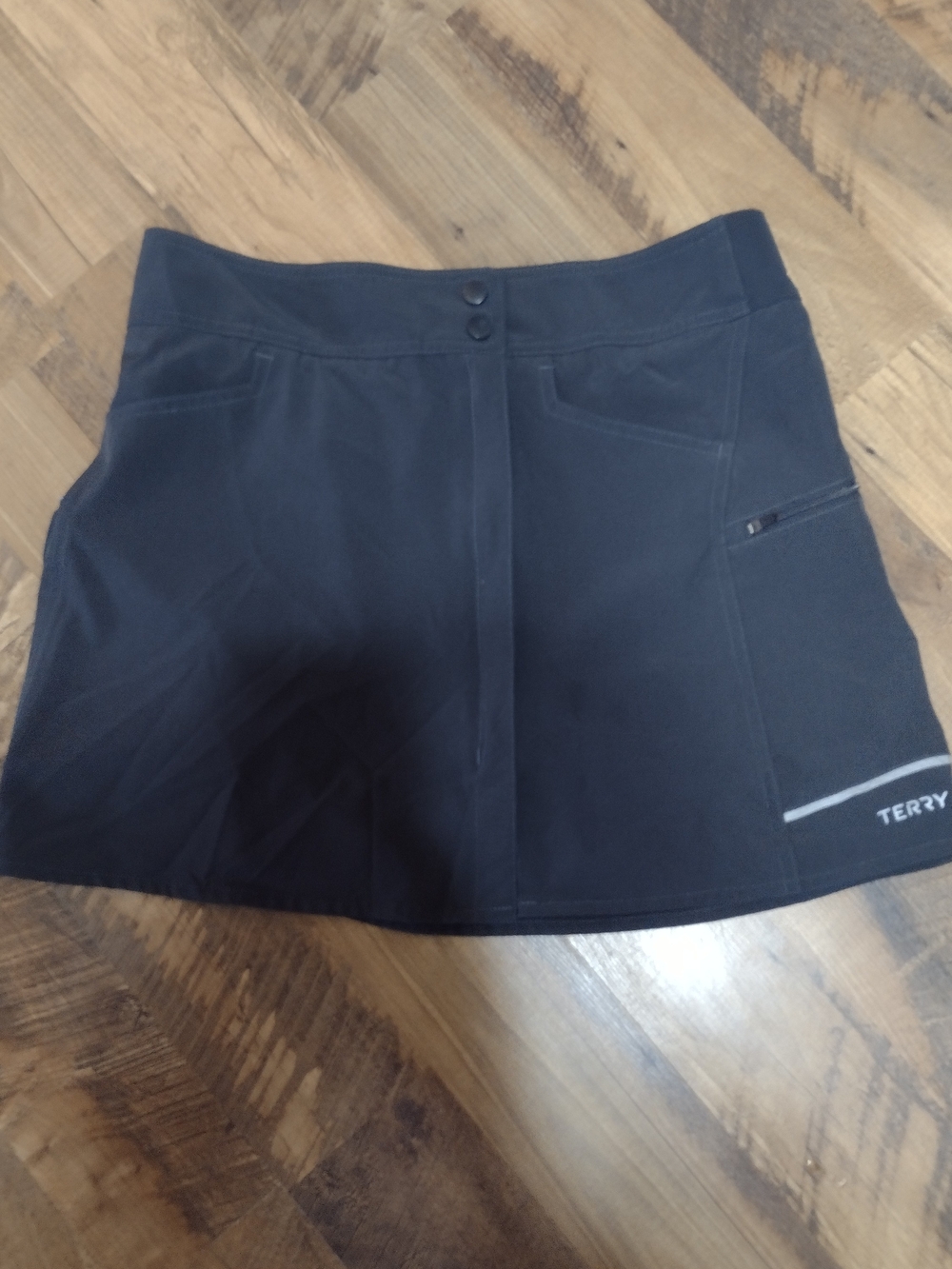 Terry Metro Cyclist  Gray Skirt Lightweight Size Small